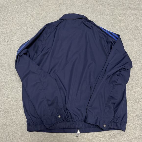 Vintage Polo Ralph Lauren Harrington Jacket Men L Blue Windbreaker Full Zip Y2K - Picture 6 of 10